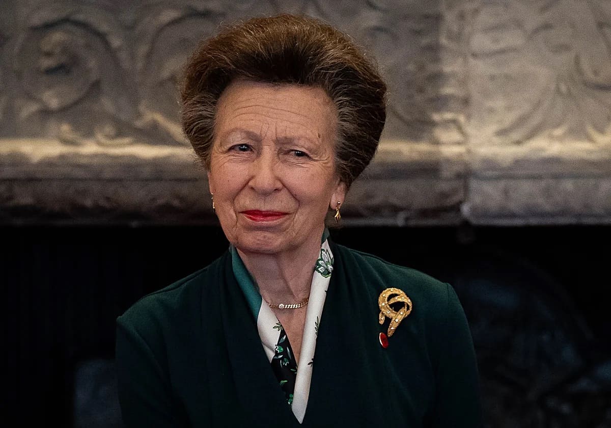 La princesa Ana recibió un honor poco común por su pasado olímpico