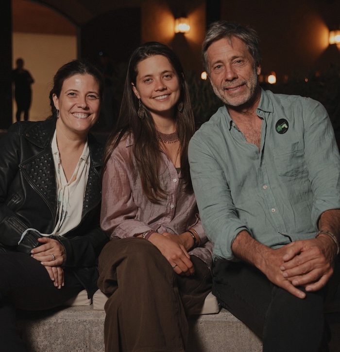 Isabel Mitarakis, Elisa Mingo y José Mingo.