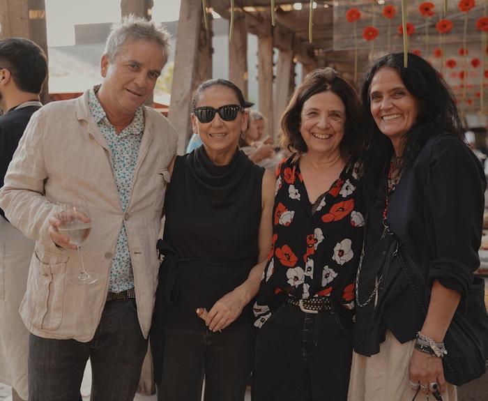 Pablo Mackenna, Francisca Lira, Isabel Guilisasti y Teresa Cruz.
