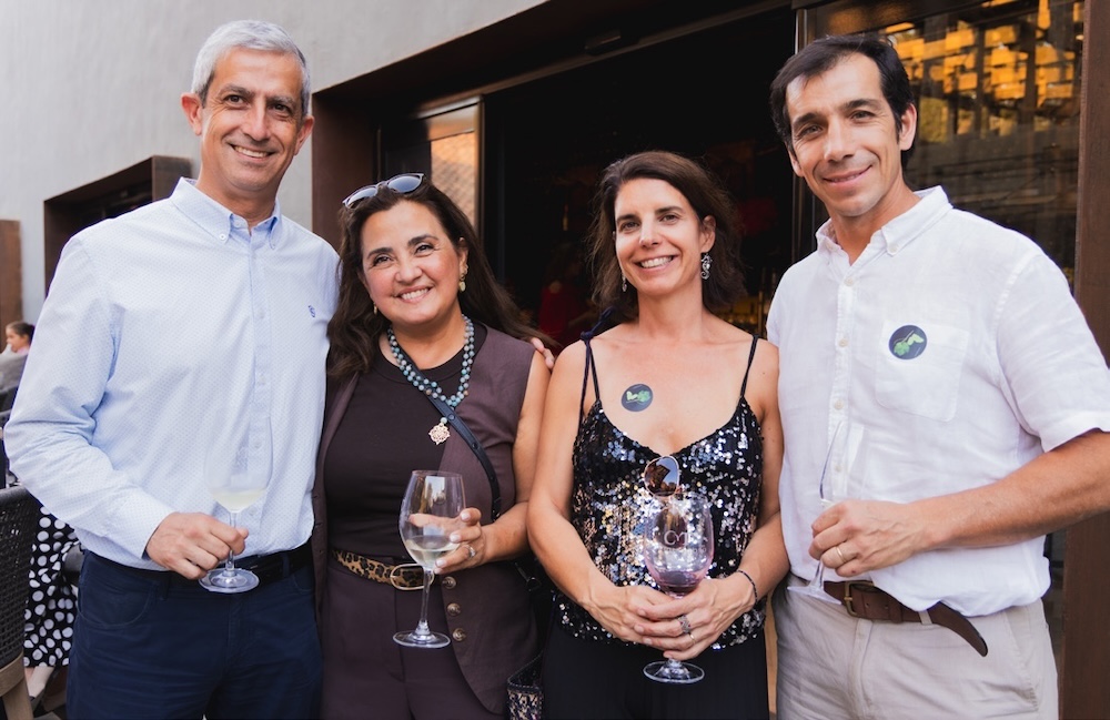 Eduardo Hormazábal, Carolina Pombett, Cathy Chirgwin y Diego Banfi. 