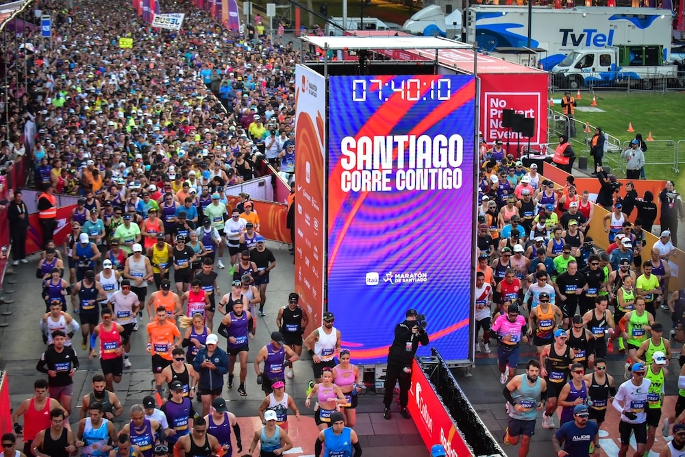 Itaú Maratón de Santiago 2026: La ciudad se convirtió en una fiesta y estos fueron sus ganadores