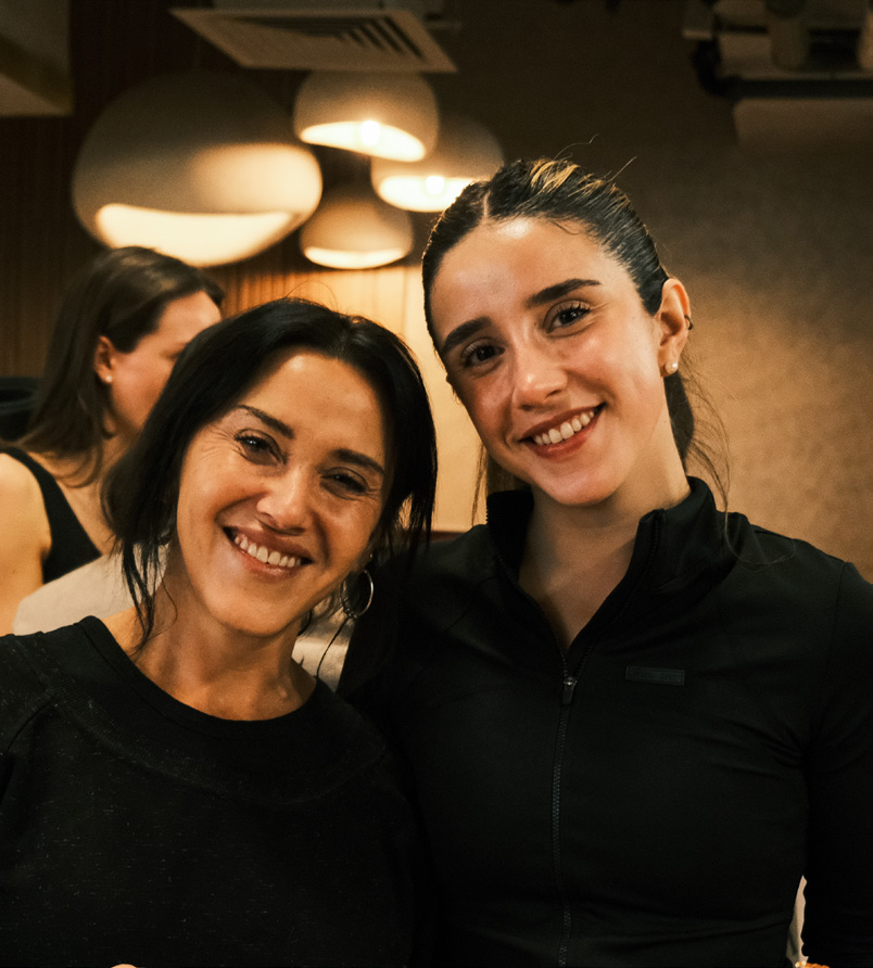 Josefa García y Brenda Parra