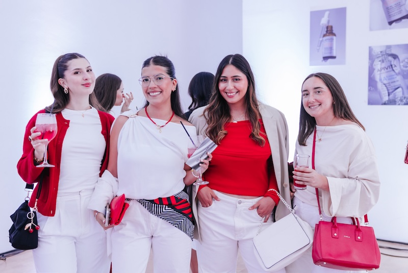 Renata Silva, Sofía Zagal, Pilar Núñez y Camila Arestizábal. 