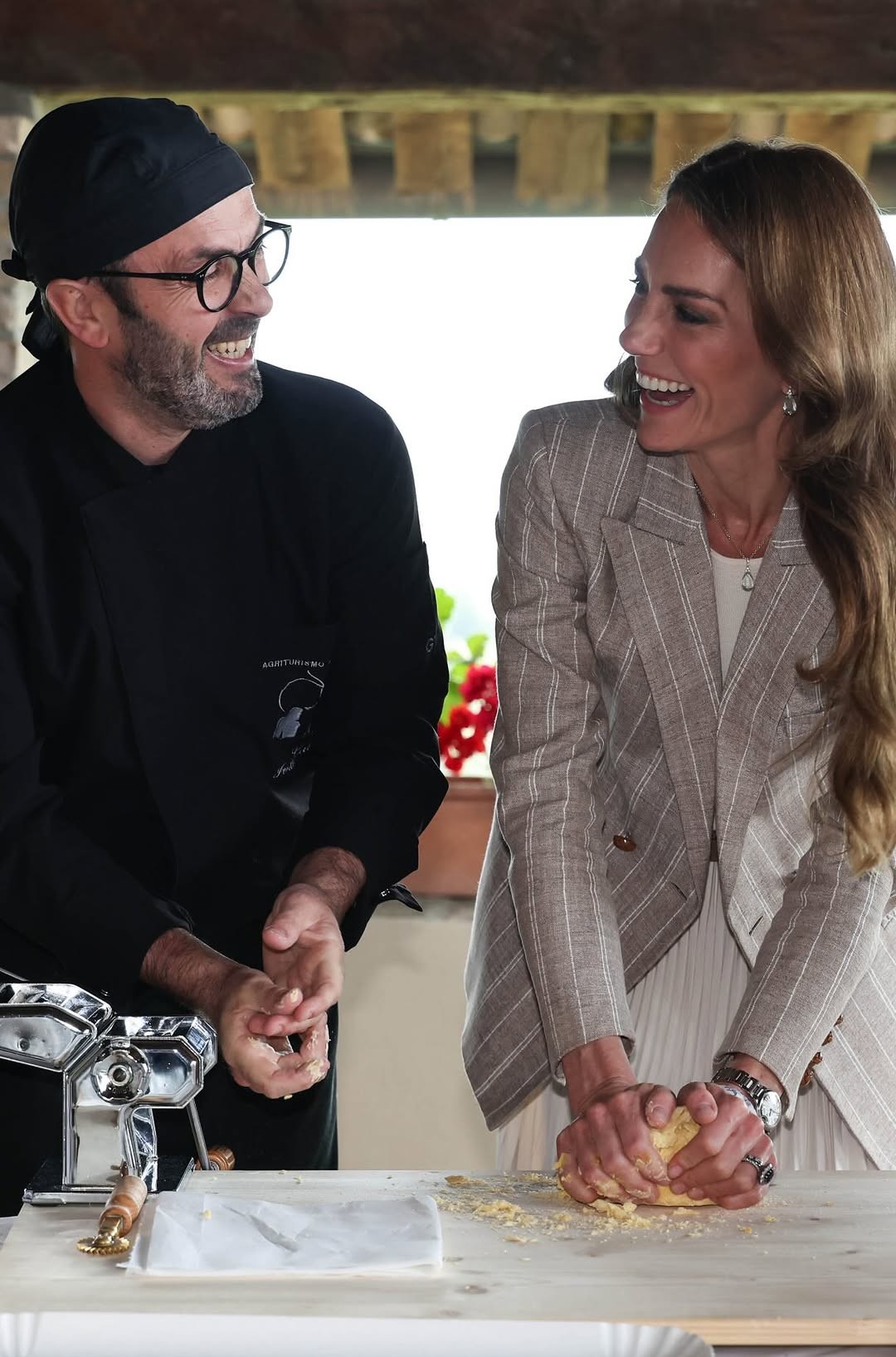 El segundo día de Kate en Italia: naturaleza y pasta