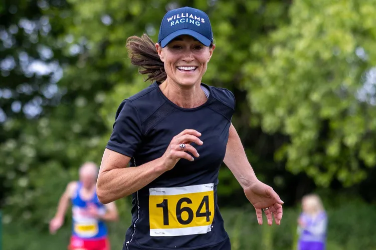 Pippa Middleton, la hermana de Kate, reaparece en corrida benéfica