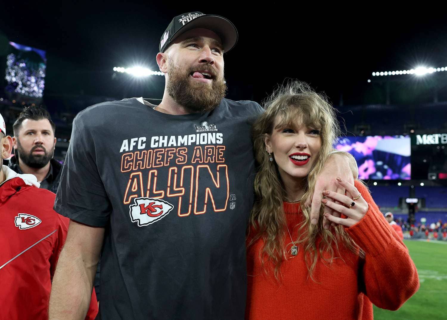 Las celebridades que estarían invitadas a la boda de Taylor Swift y Travis Kelce