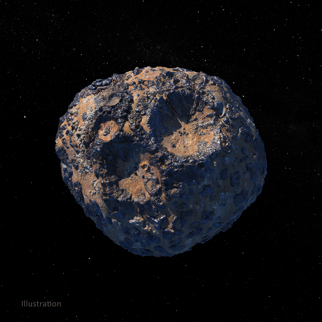 La NASA avanza hacia asteroide rico en metales