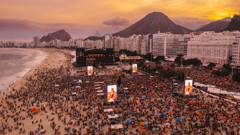Shakira hizo historia junto a Cerveza Corona ante millones de personas en Copacabana