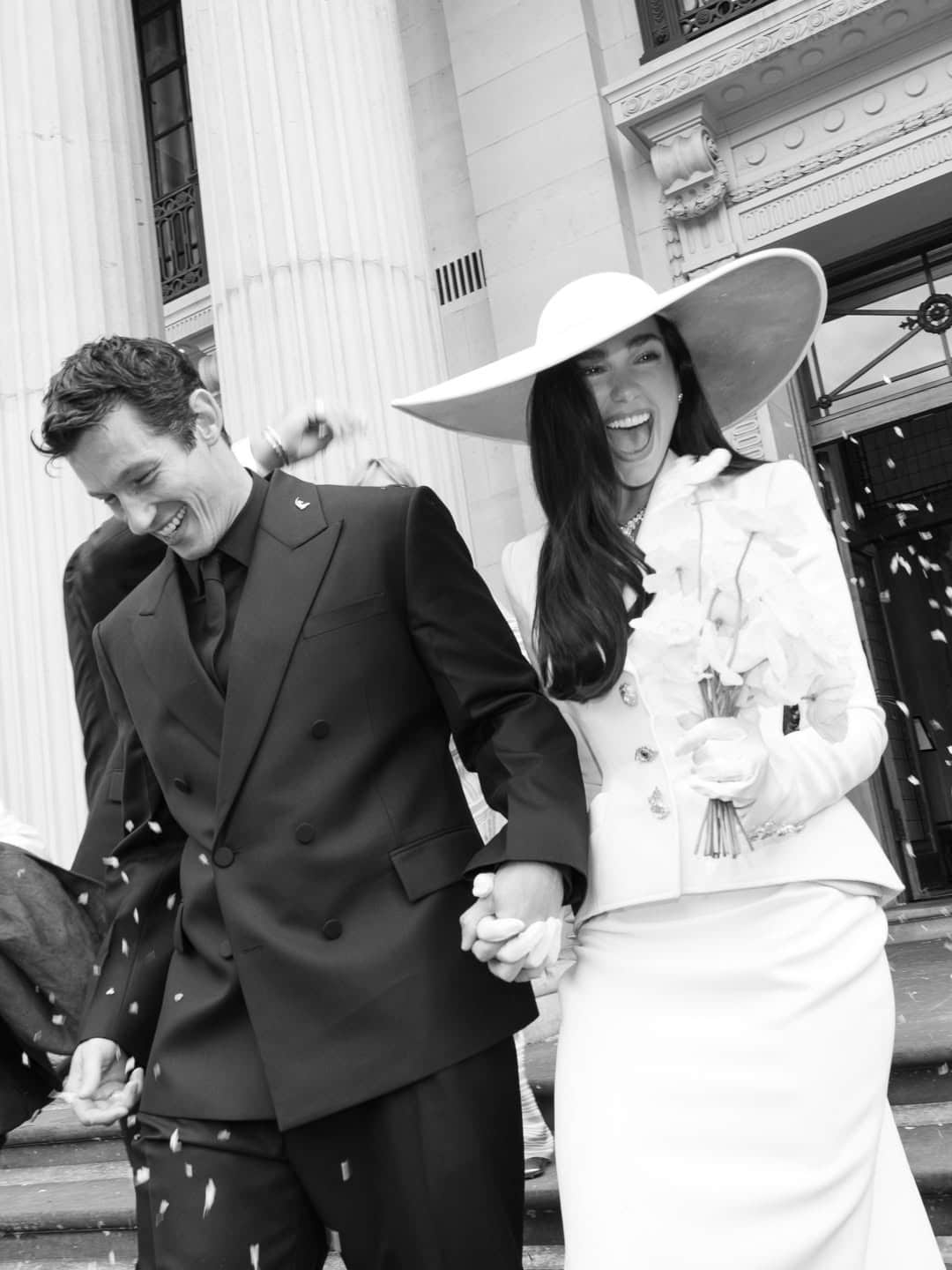 Dua Lipa comparte las primeras fotos de su matrimonio