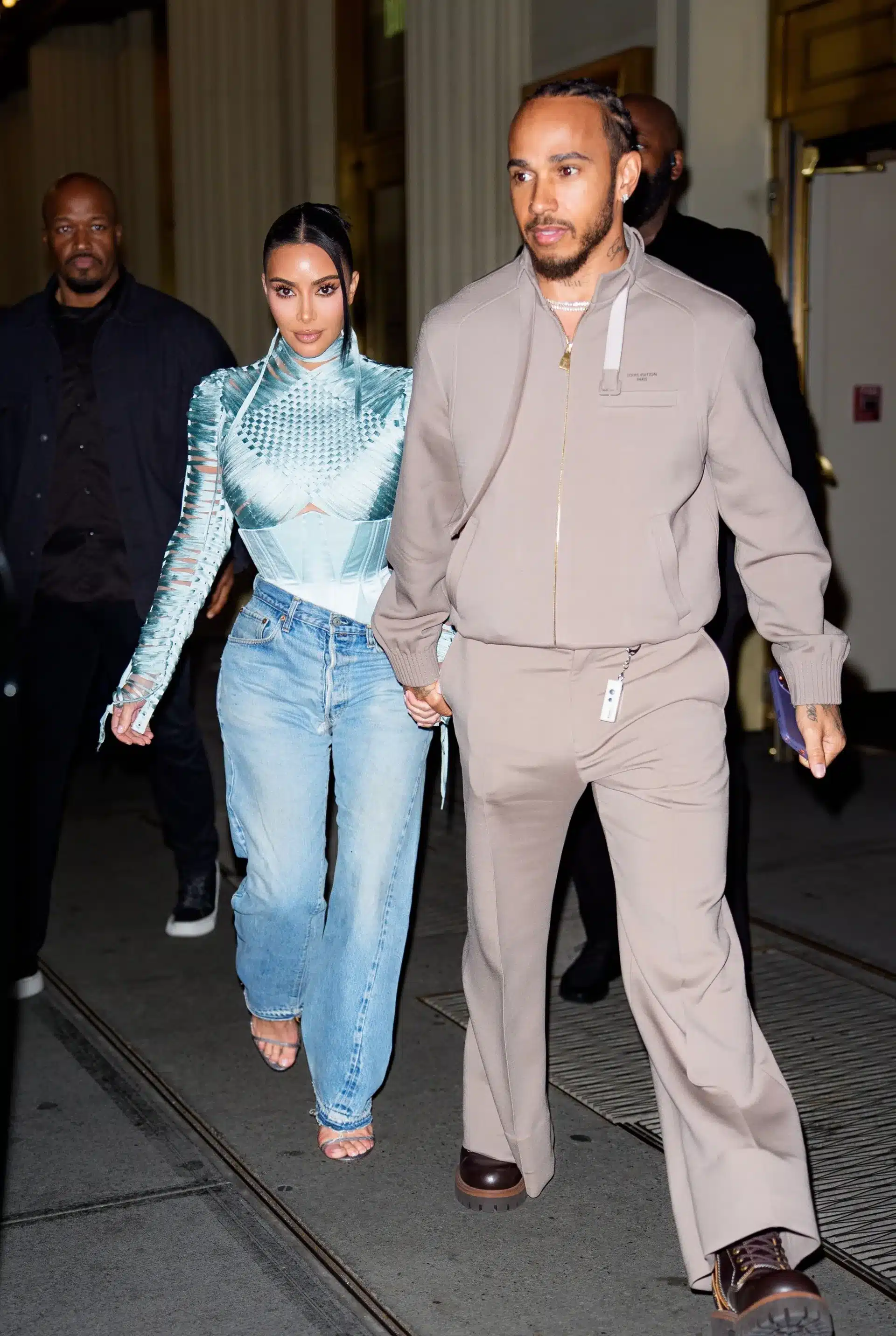 Lewis Hamilton atribuye su felicidad a Kim Kardashian