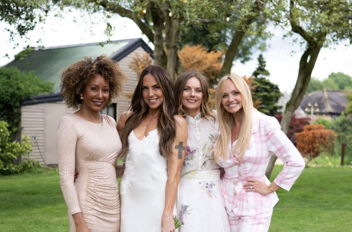 Mel C se casa en una íntima ceremonia con sus amigas Spice Girls