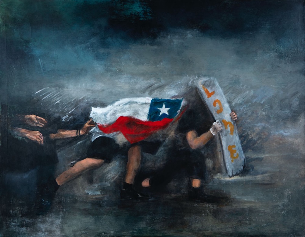 La pintora chilena que le vendió su arte a una princesa y ahora busca representar a Chile en Estados Unidos