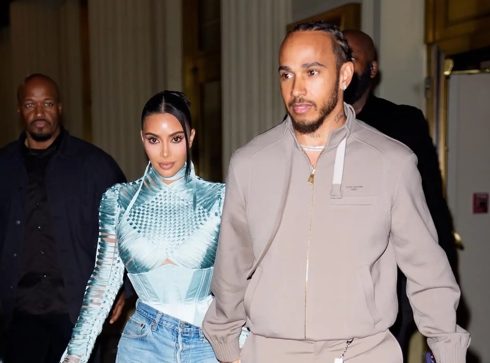 Lewis Hamilton atribuye su felicidad a Kim Kardashian