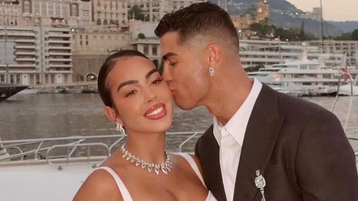 Cristiano Ronaldo y Georgina Rodríguez se casan en íntima ceremonia