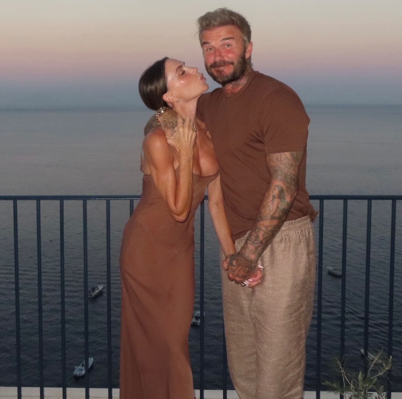Los Beckham regresan al lugar donde comenzó su historia de amor