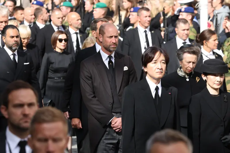 Noruega despide al rey Harald V entre multitudes y casas reales