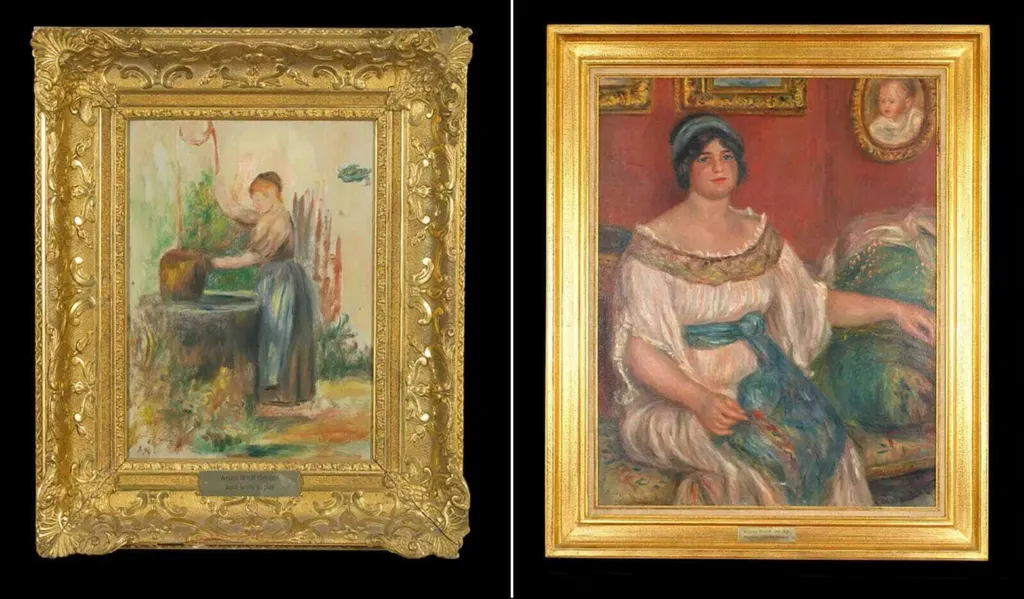 Un golpe al arte: cuatro obras de Renoir fueron sustraídas en Francia