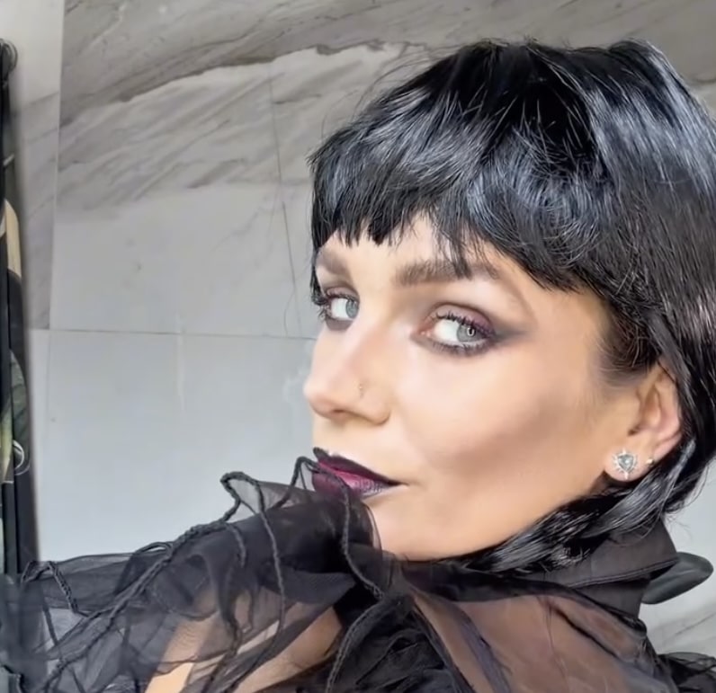 Mayte Rodríguez comparte tutorial de maquillaje para Halloween y un truco espectacular