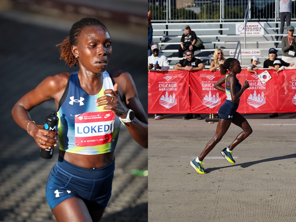UA Velociti Elite 3: la zapatilla detrás del podio de Sharon Lokedi en Chicago